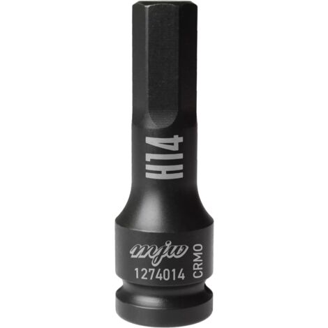 MJW Vaso de impacto con mango 1/2" largo HEX H14