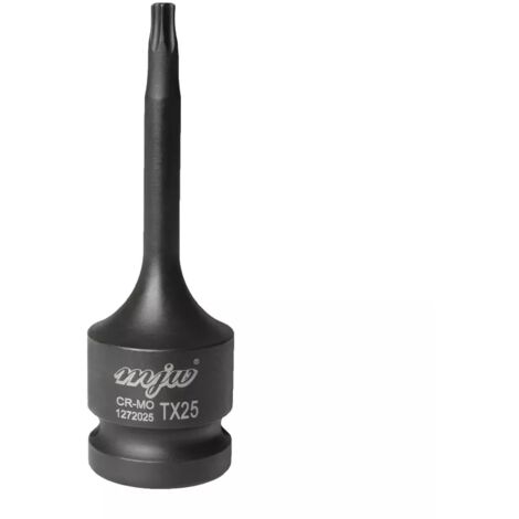 MJW Vaso de impacto con mango TORX TX25 de 1/2" de largo