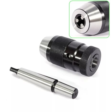 MK2-B16 Selbstspannendes Bohrfutter 1-13mm Spannbereich + Kegeldorn Legierung