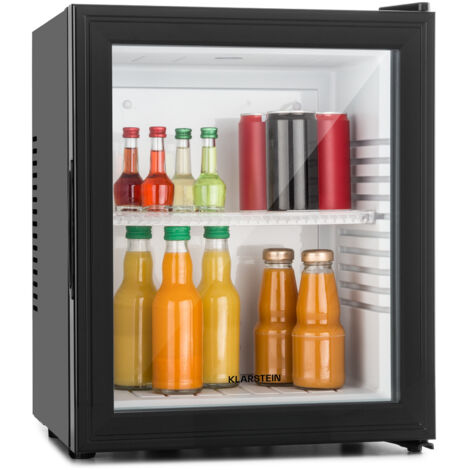 MKS-12 Minibar 24 Liter Klasse E schwarz Glas 0dB