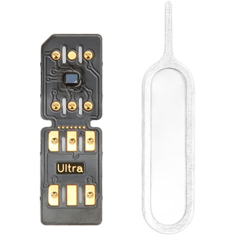 MKSD Autocollant de Déverrouillage Double Face 5G pour iPhone 6 à 14, Compatible avec Toute la Série