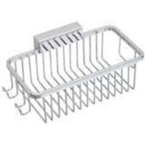 MKW Kunststofftechnik MKW Iris2 Wand-Shampookorb 213x116x80mm, chrom I450-0000
