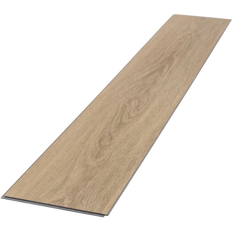 Ml-Design Deluxe Pvc Bodenbelag, Click Vinyl-dielen, Vinylboden, 122 Cm X 18 Cm X 4, 2mm, Dicke 4, 2mm, 6, 16m²/28 Dielen, Golden Hour Eiche, Braun, Holzoptik,