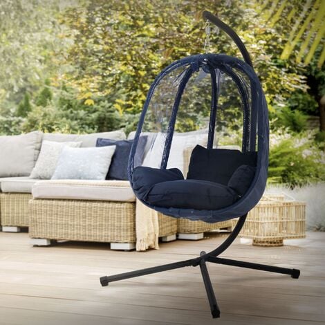 Housse pour fauteuil suspendu d'extérieur 115 x 190 cm, Mobilier de jardin