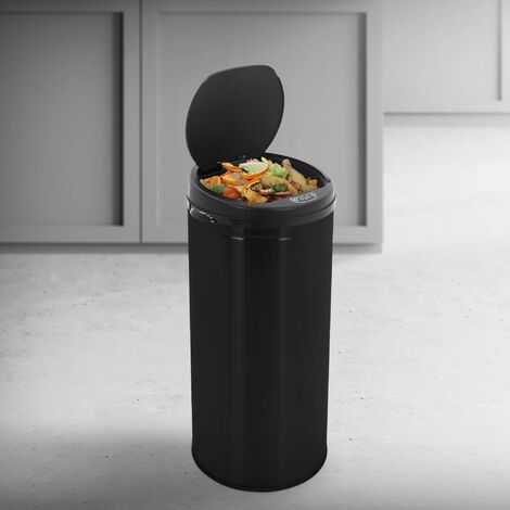 Einemgeld Mülleimer Abfallbehälter– ideal für die Küchenabfälle –  Klappbarer Deckel
