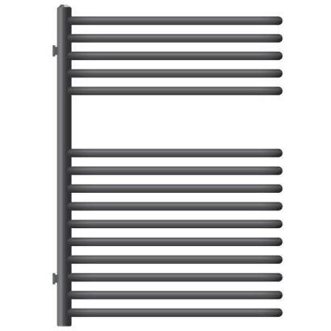ML-Design Radiateur de Salle de Bain Design Partition - 500 x 800 mm - Anthracite - Moderne - Sèche-Serviettes Panneau Chauffage Chauffe-Serviettes - Kit de Montage Inclus