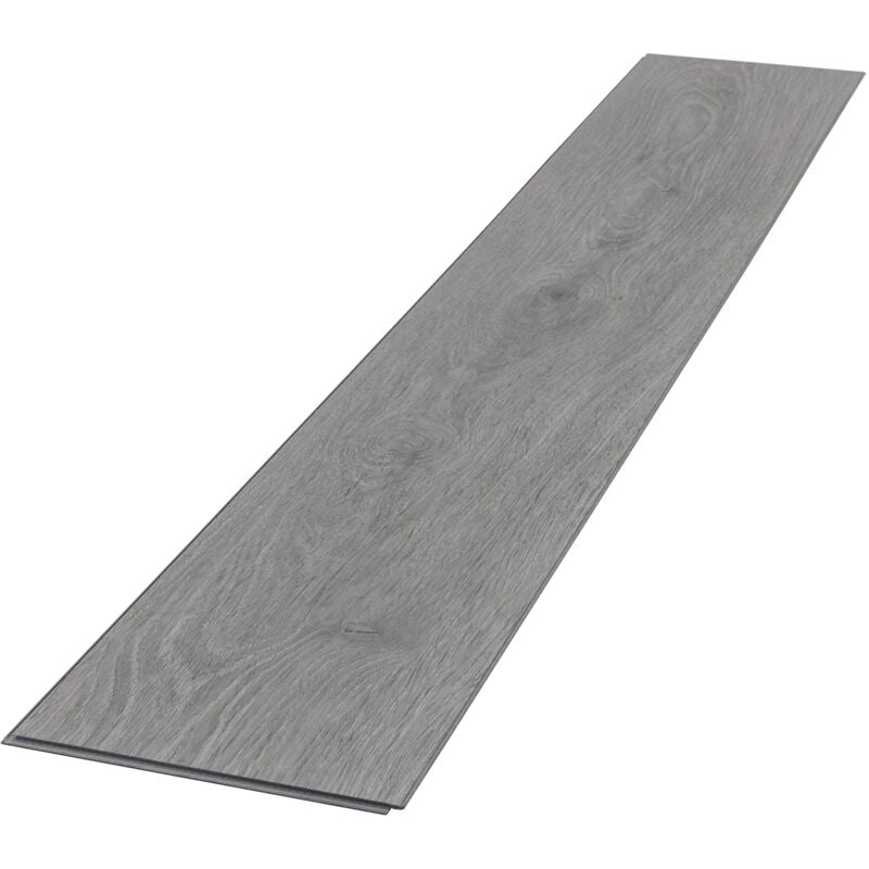 Ml-design - Revêtement de Sol pvc, Lames en Vinyle, 122cmx18cmx4,2 mm, Épaisseur 4,2mm, 7,7m²/35 Planches, Chêne Windswell Hickory, Bois Gris,