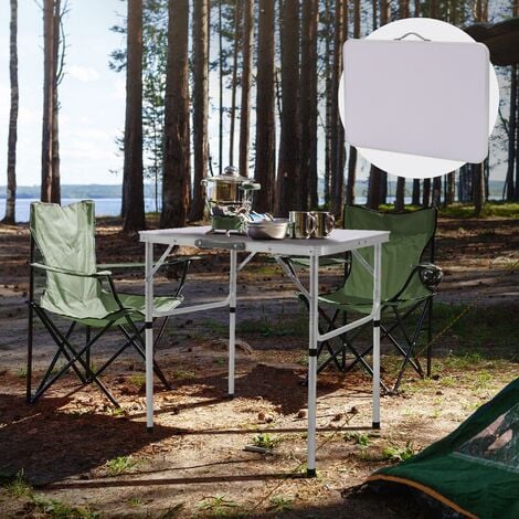 Table Flex Aluminium 4 personnes pour Camping Camper Soplair