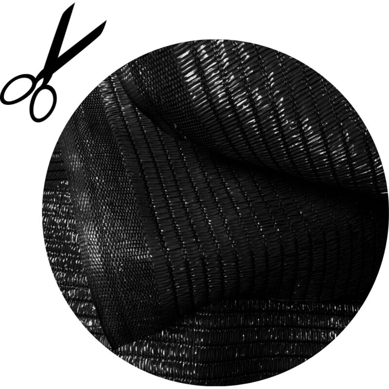 

ML MALLA SOMBREO 90% NEGRO1.00 m