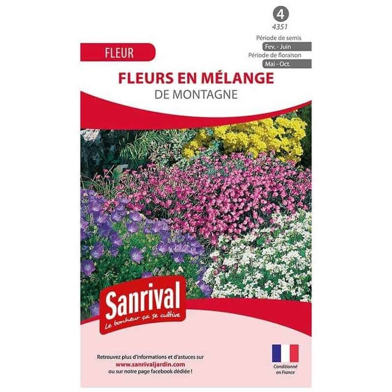 Sanrival - Mélange de fleurs de montagne