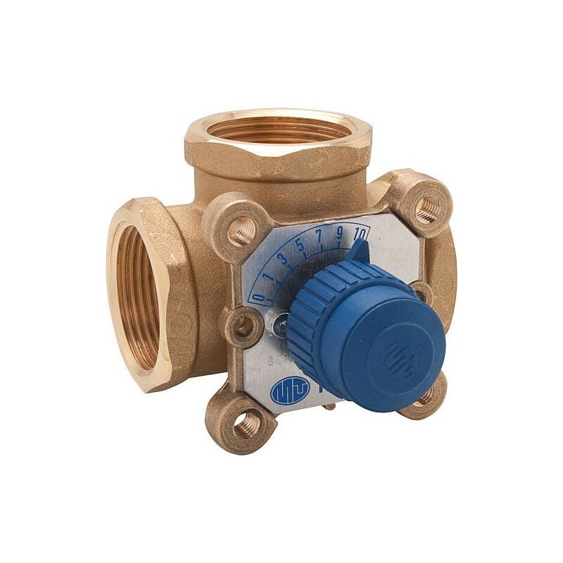 MUT - Mélangeur 3 voies en laiton type 3000 r dn 25, kvs 12