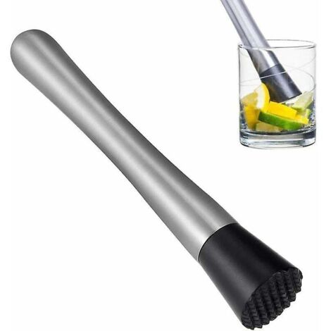 mlangeur Bton Mlangeur Btonnet Vin Outil Acier Inoxydable Muddler 21cm Pilon  Cocktail En Acier Inoxydable Cocktail De Pilon En Acier Inoxydable C