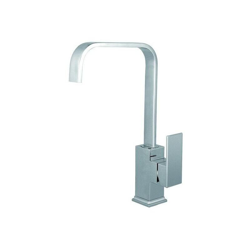 Iperbriko - Mitigeur de cuisine finition chrome h. 28x24cm