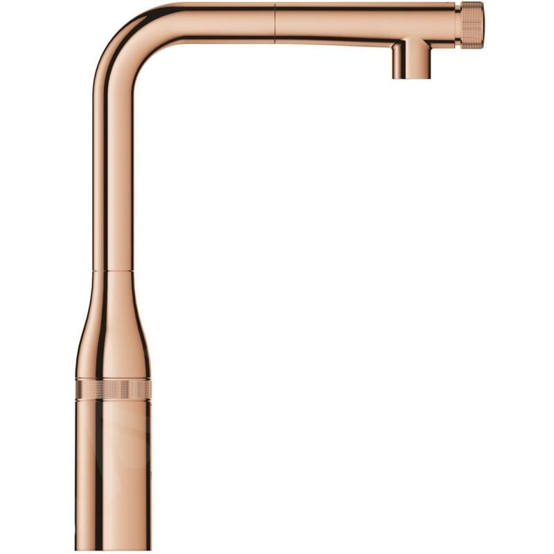 Grohe - Essence SmartControl - Mitigeur d'évier avec douchette extractible, SmartControl, Warm Sunset 31615DA0