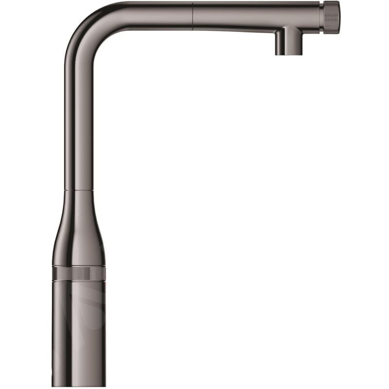 Grohe - Essence SmartControl - Mitigeur d'évier avec douchette extractible, SmartControl, Hard Graphite 31615A00