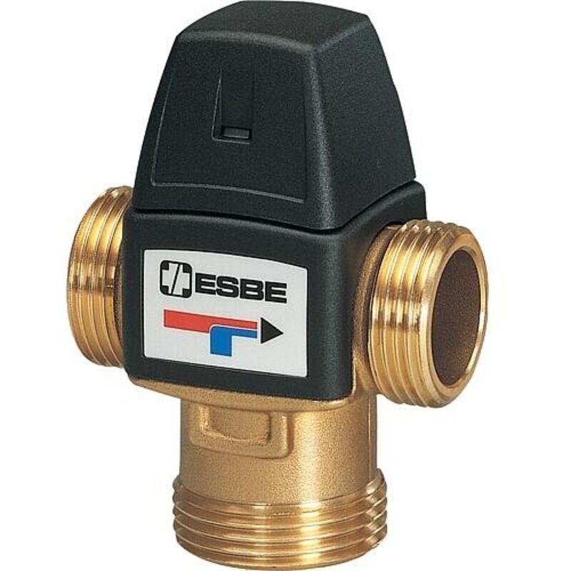 Vanne de mélange thermostatique esbe, type vta 322, 20-43°C, DN25 (1'), Kvs 1,6