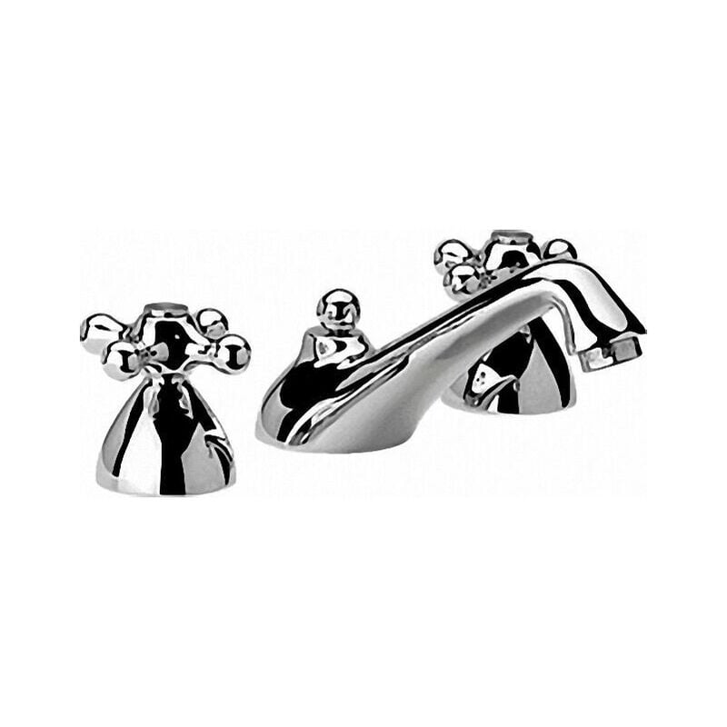 Mélangeur Lavabo 3 trous Rétro