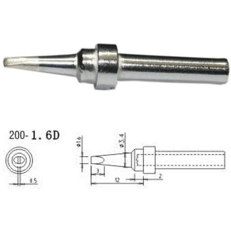 Mlink - S4 mod 200-1,6D repuesto punta soldador