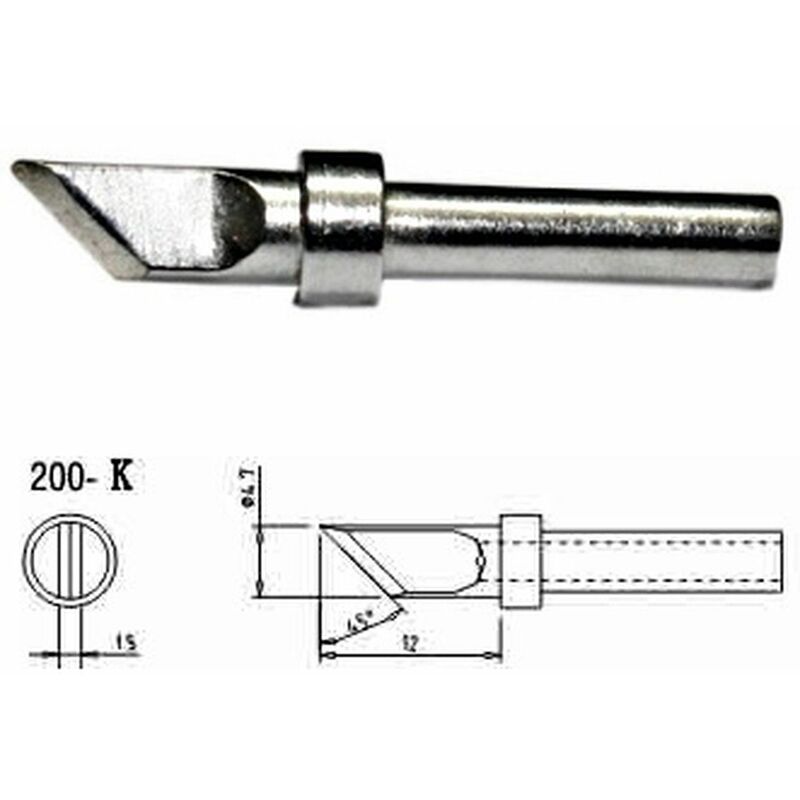 

Mlink S4 MOD 200-K Repuesto punta soldador