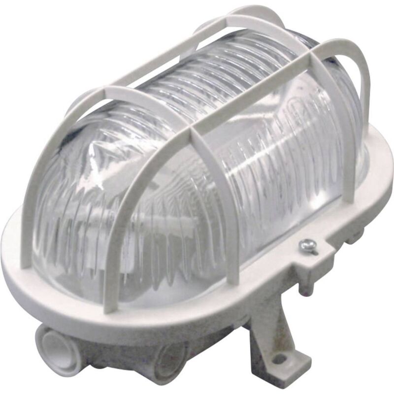 Müller-Licht Oval Luminaire pour pièces humides E27 blanc