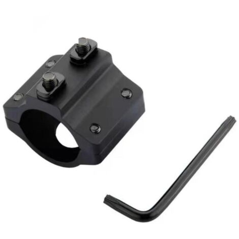 Mlok 25,4-mm-Offset-Taschenlampenhalterung für das Mlok-Schienensystem, aus Aluminiumlegierung, robuste Montage