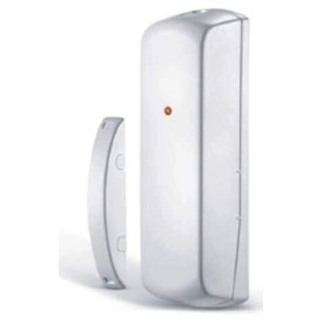 MM30WL - Capteur radio à contact magnétique. 2 entrées auxiliaires programmables. Portée radio bidirectionnelle supérieure à 500 m en plein air. Pile lithium 3V incluse. Compatible avec les unités de 