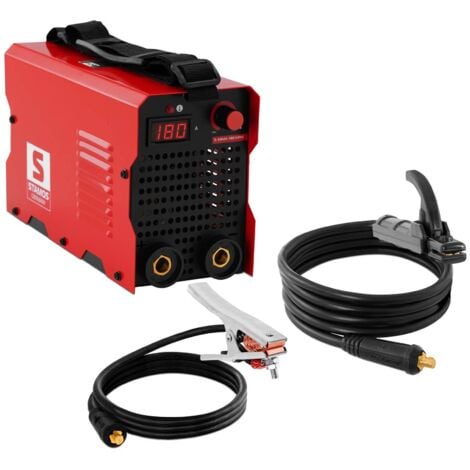STAMOS GERMANY MMA welder Arc welder 180 A Hot Start Anti Stick IGBT Duty cycle 100%
