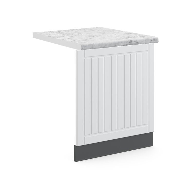 Vicco - Façade Fame-Line, Blanc campagne, 60 cm, pt Marbre