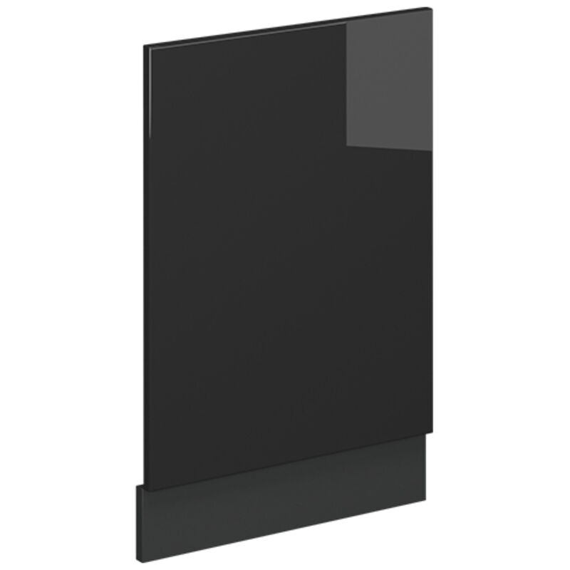 Frontblende Fame-line, Anthrazit Hochglanz, 45 Cm Ohne Arbeitsplatte, Vicco