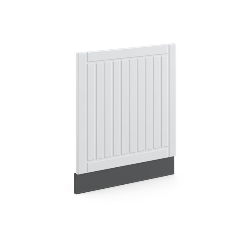Frontblende Fame-line, Weiß Landhaus, 60 Cm Ohne Arbeitsplatte Vicco