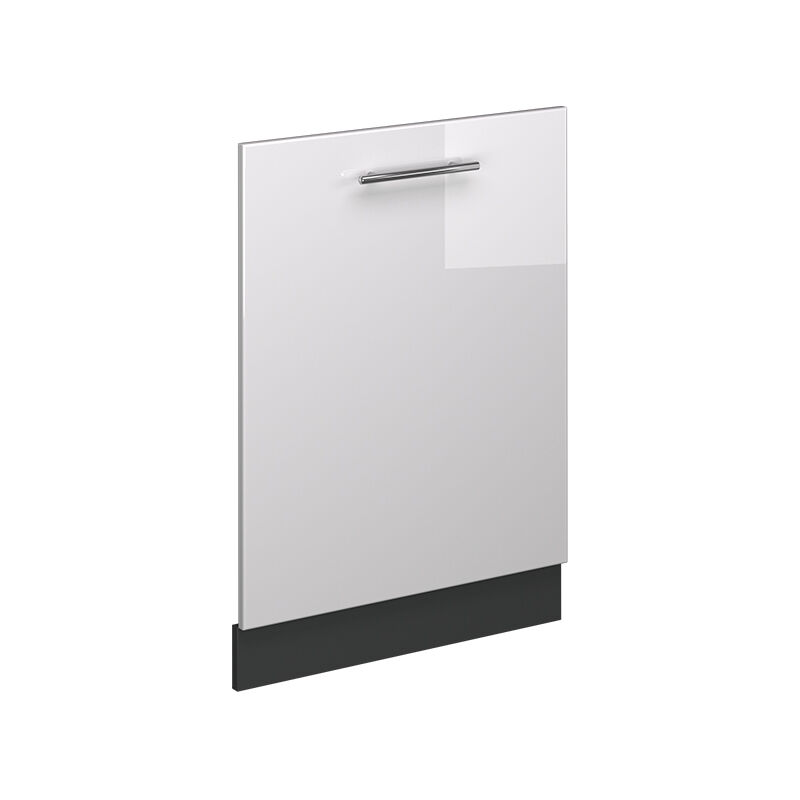 Vicco - Geschirrspülblende Fame-line, Weiß Hochglanz, 60 Cm Ohne Arbeitsplatte
