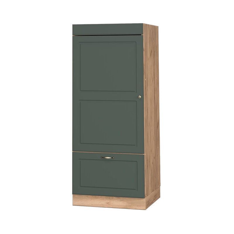 Vicco - Armoire micro-ondes Fame-Line, Vert Or Campagne, 60 cm