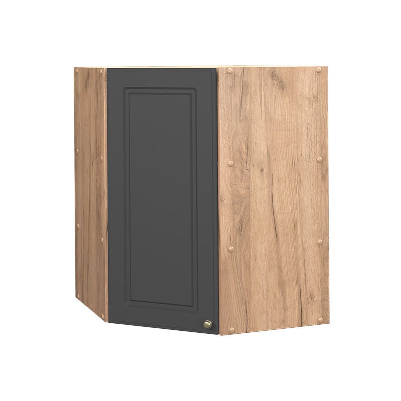 Vicco - Elément haut de cuisine Fame-Line, Anthracite-or, 57 cm