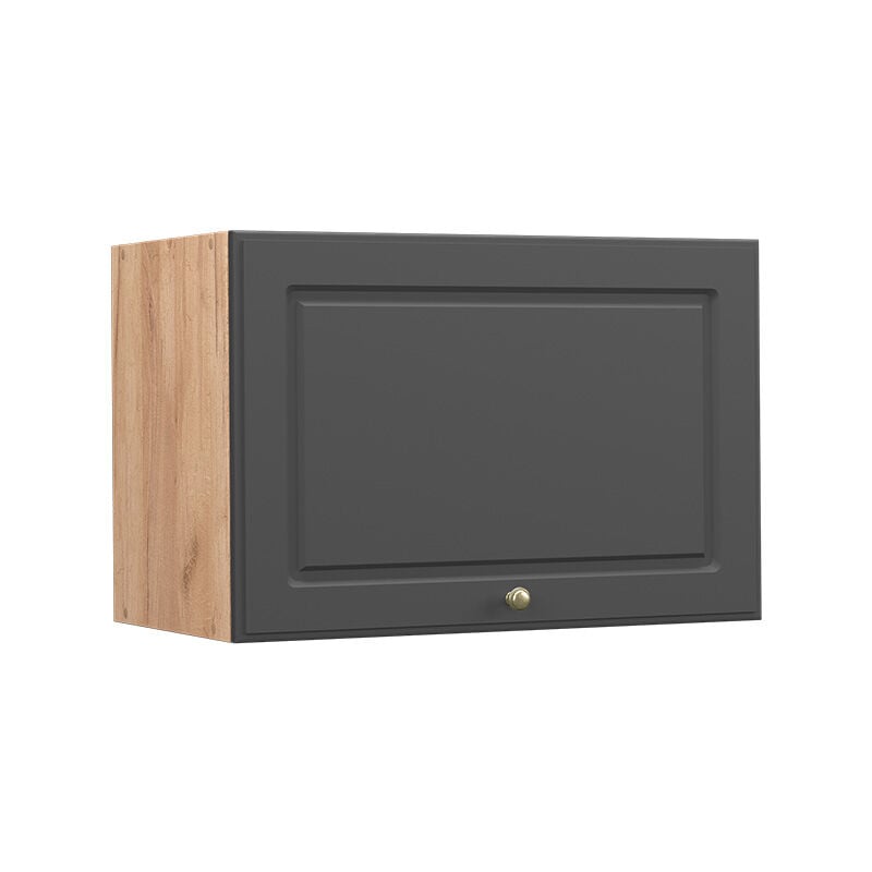 Elément haut de cuisine Fame-Line, Anthracite-or, 60 cm Plat Vicco