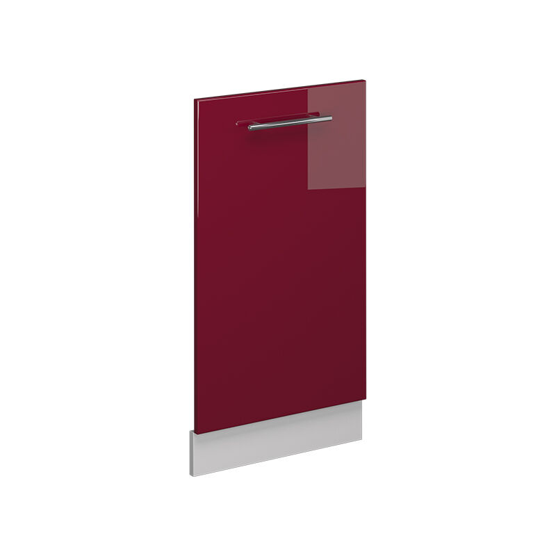 Geschirrspülblende Fame-line, Bordeaux Hochglanz, 45 Cm Ohne Arbeitsplatte Vicco