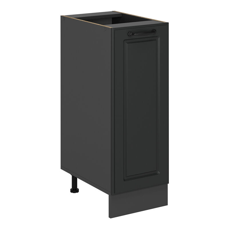 Vicco - Apothekerschrank R-line, Anthrazit Landhaus, 30 Cm Ohne Arbeitsplatte