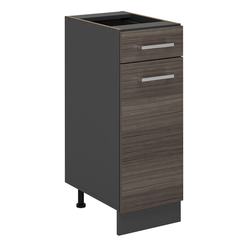 Vicco - Küchenunterschrank R-line, Edelgrau, 30 Cm Ohne Arbeitsplatte