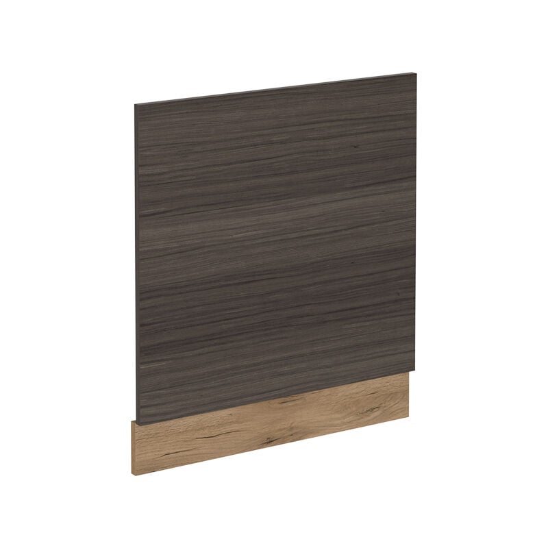 Façade de lave-vaisselle R-Line, Gris noble, 60cm sans pt Vicco