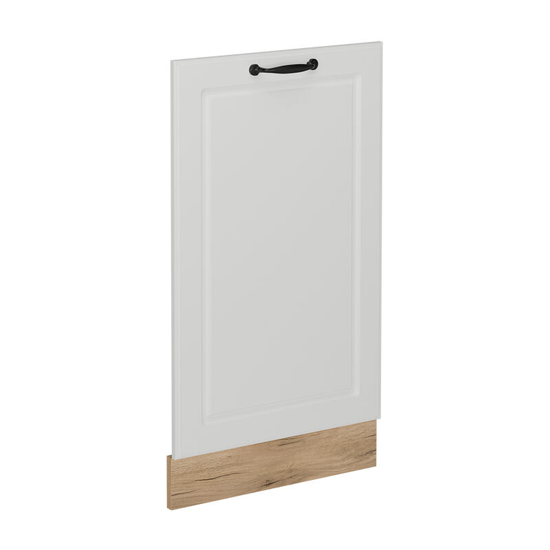 Geschirrspülblende R-line, Weiß Landhaus, 45 Cm Ohne Arbeitsplatte Vicco