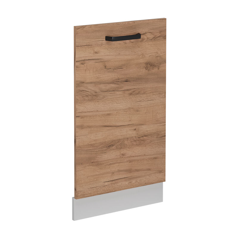 Geschirrspülblende R-line, Goldkraft Eiche, 45 Cm Ohne Arbeitsplatte Vicco