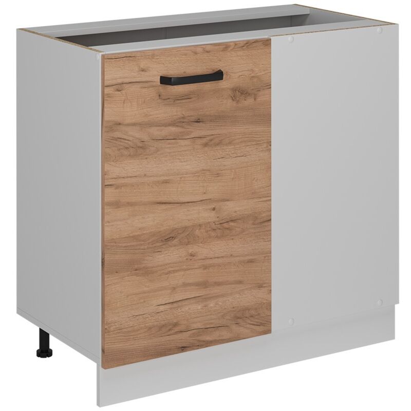 Vicco - Meuble d'angle R-Line, Chêne de force doré, 86cm sans pt