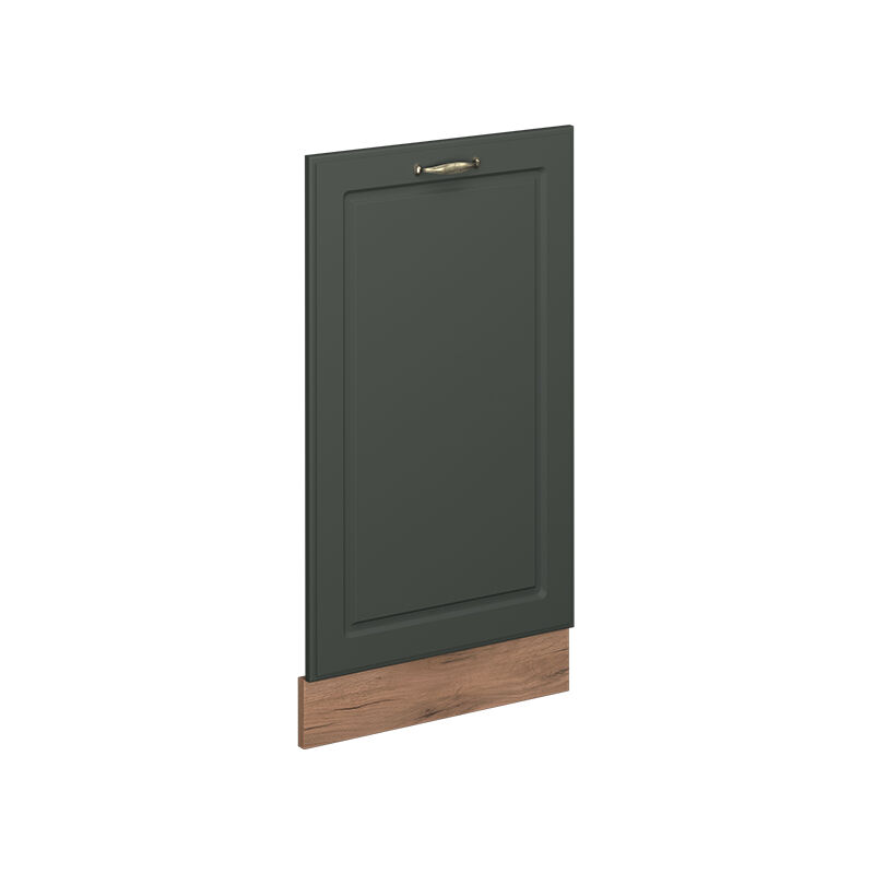Geschirrspülblende Fame-line, Grün-gold Landhaus, 45 Cm Ohne Arbeitsplatte Vicco