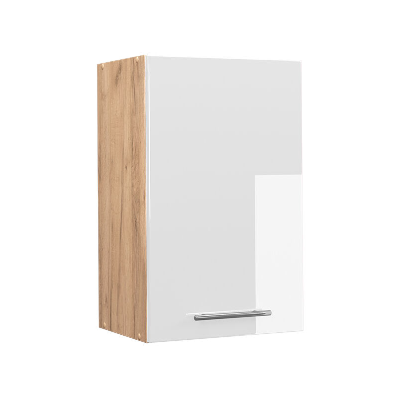 Hängeschrank Fame-line, Weiß Hochglanz, 45 Cm Vicco