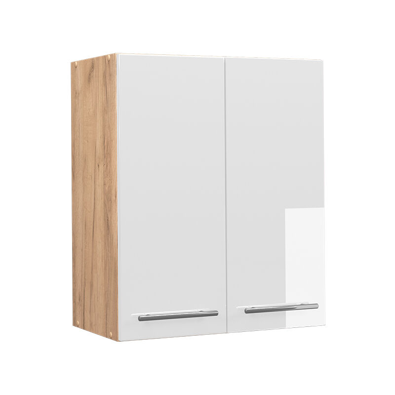 Hängeschrank Fame-line, Weiß Hochglanz, 60 Cm Vicco