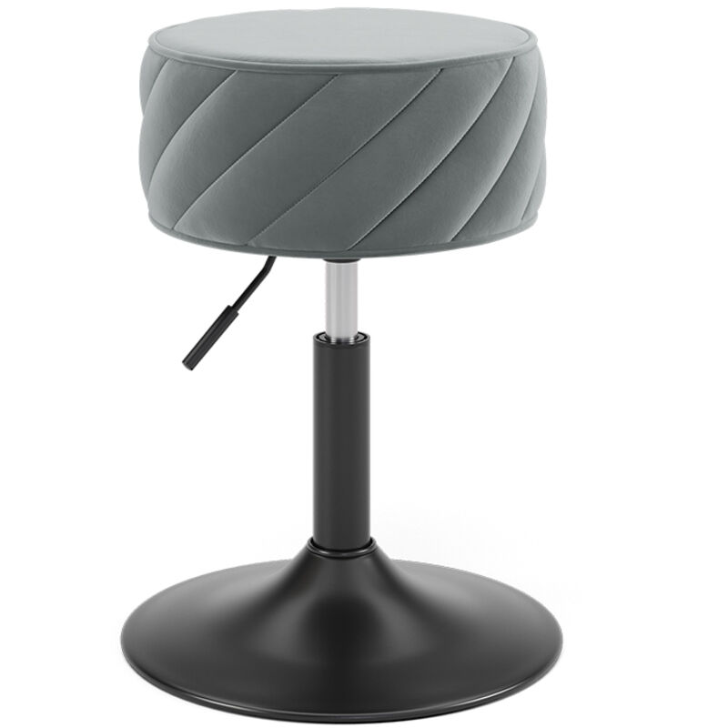 Vicco - Tabouret Cherio, Gris, 35x50.5cm