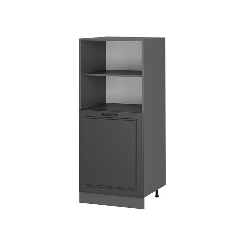 Vicco - Herdumbauschrank R-line, Anthrazit Landhaus, 60 Cm