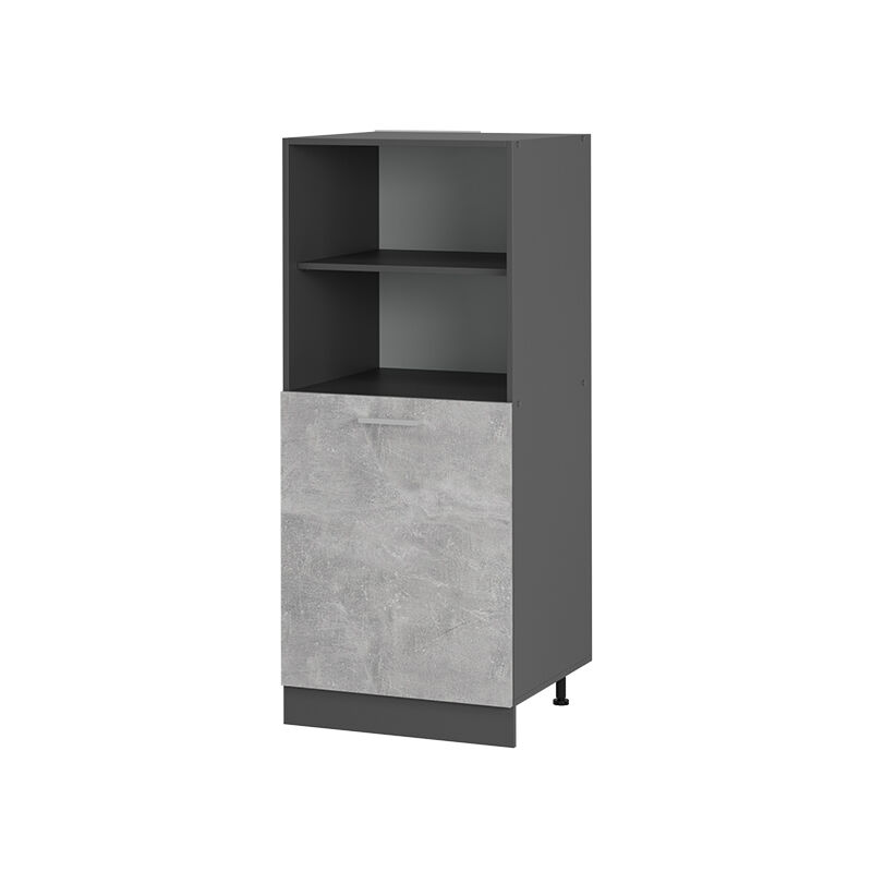 Vicco - Herdumbauschrank R-line, Beton, 60 Cm
