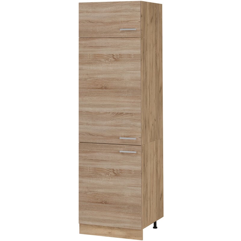 Armoire pour frigo R-Line, Sonoma, 60cm Vicco