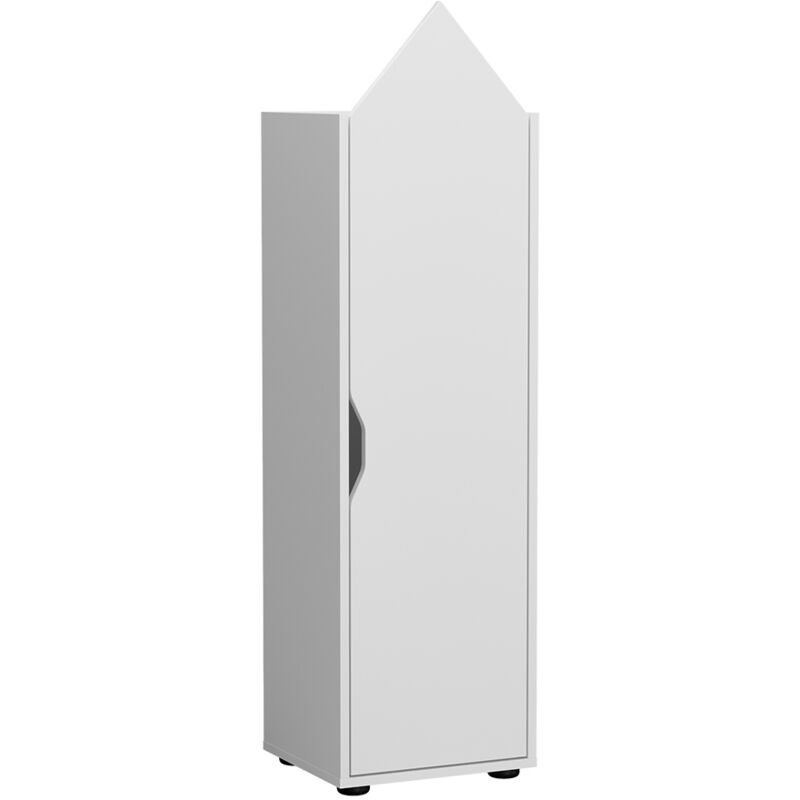 Vicco - Bibliothèque enfant Estell, Blanc, 36.4x130.9cm