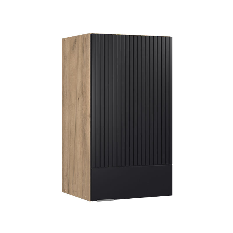 Vicco - Hängeschrank Fame-line, Schwarz Gestreift, 40 Cm